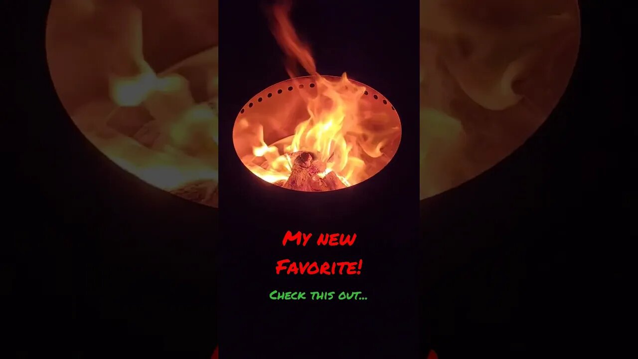 OMG! This thing is awesome... #subscribe #smokelessfirepit