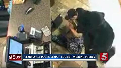 Clarksville Police Search For Bat Wielding Robber