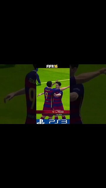 Lionel Messi Goal & Celebration - FIFA 16 PS3 #shorts