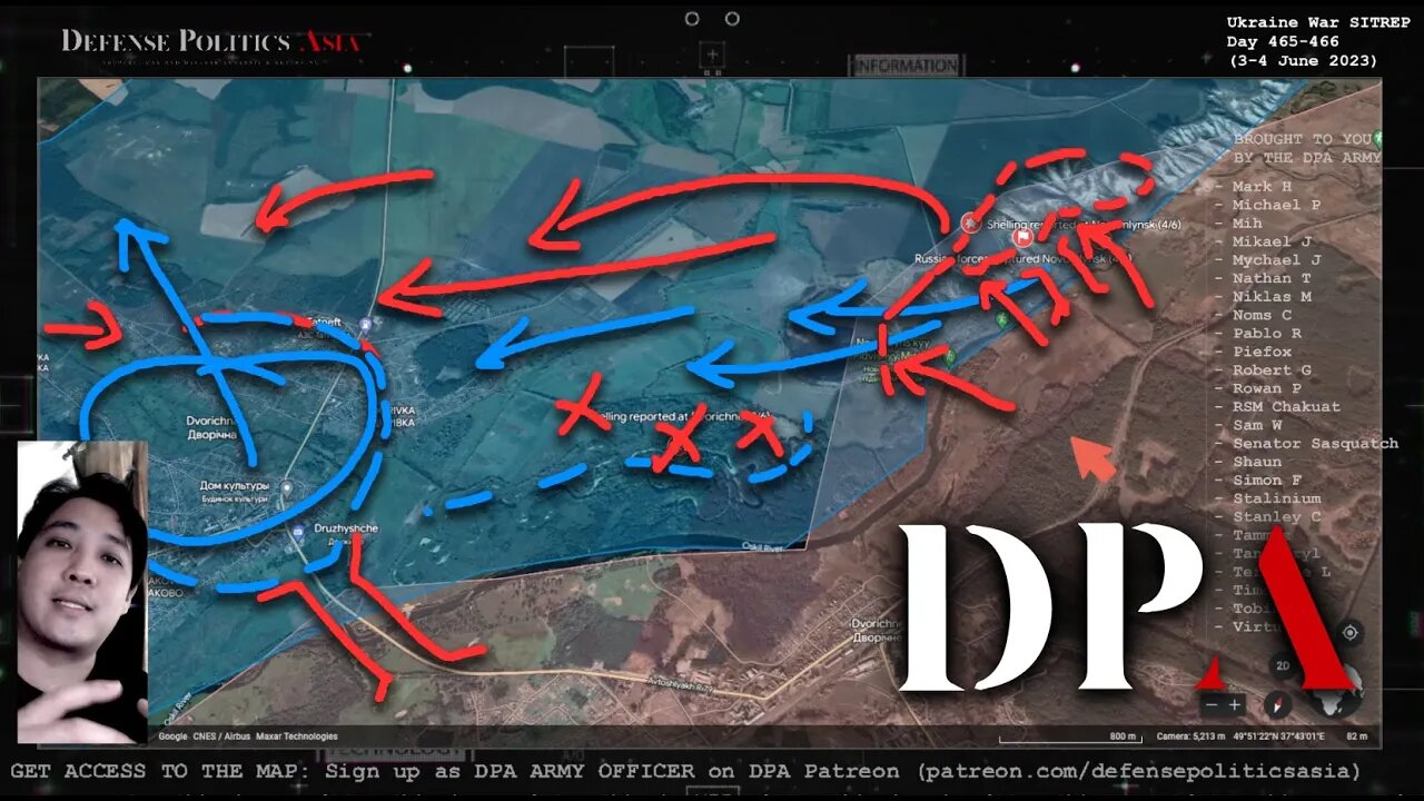 [ Kupyansk Front ] RUSSIAN FORCES CAPTURED NOVOMLYNSK; creating 2nd bridgehead around Dvorichna