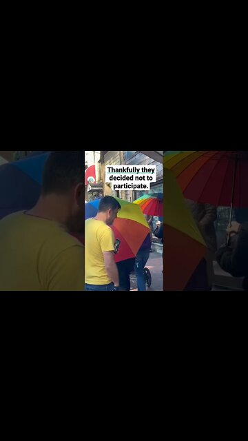 Thankfully they decided not to participate.