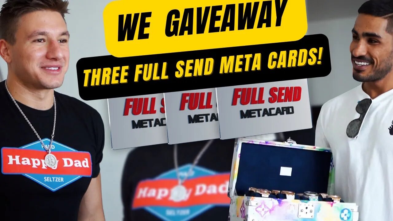 He Bought His First Richard Mille And We Giveaway 3 Full Send Meta Cards!