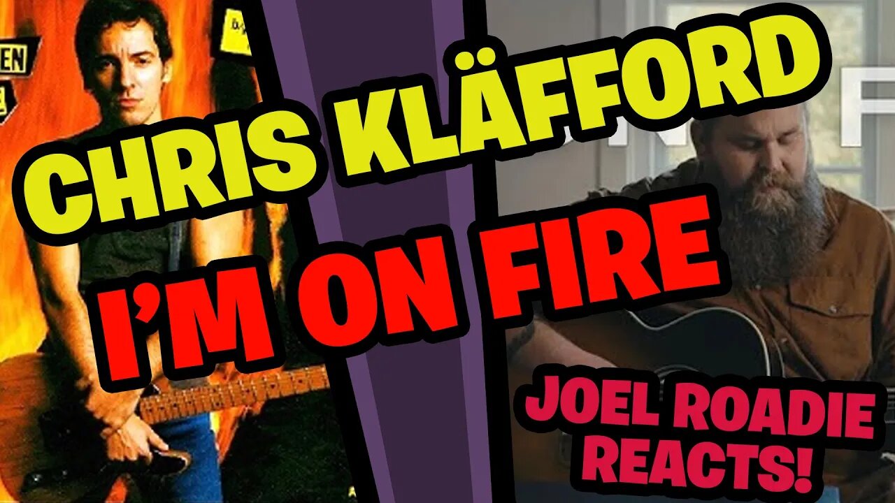 Chris Kläfford - I'm On Fire, Kitchen Session - Roadie Reacts