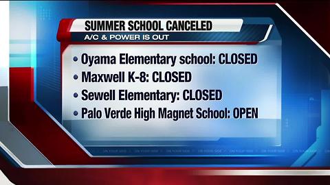 Heat causes TUSD summer school schedule changes