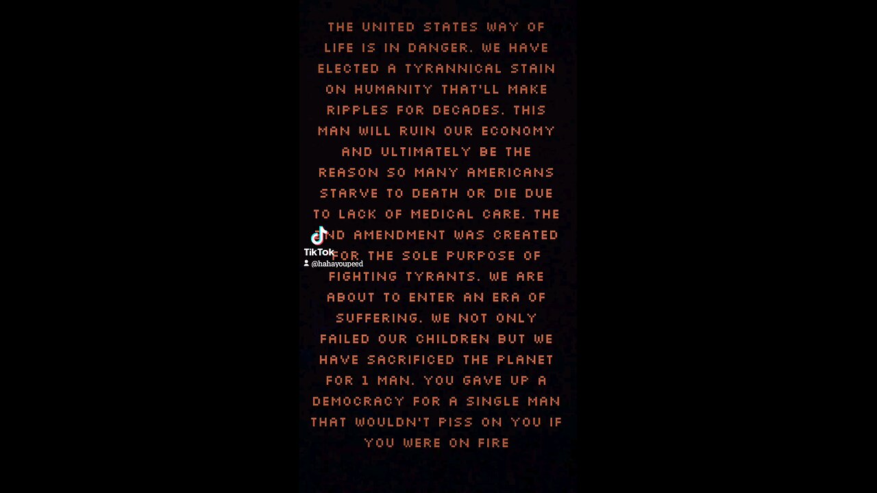 trump is a TYRANT