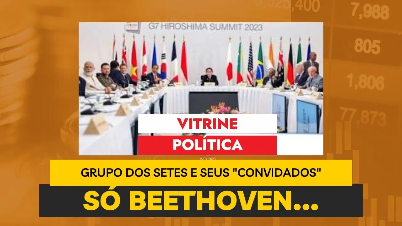 Vitrine Política / Reunião do G7 e seus convidados