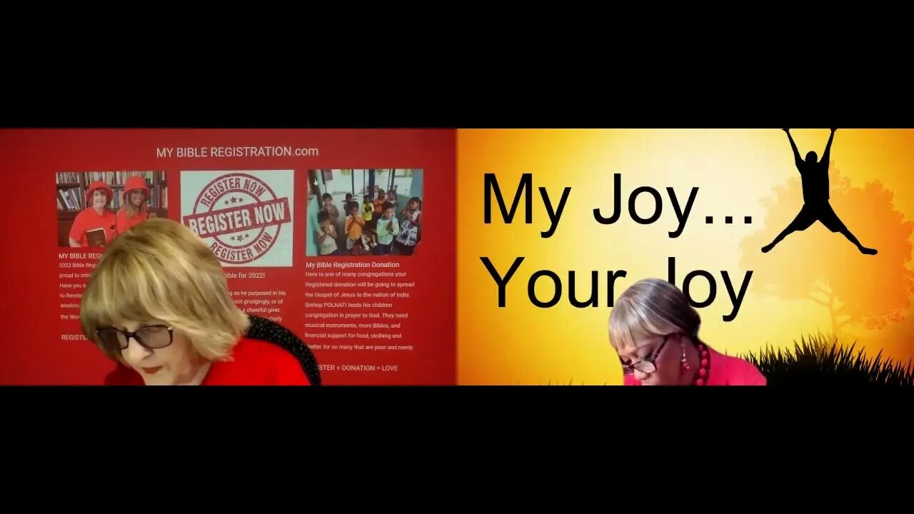 THE BIBLE TALK SHOW PRESENTS #30 MY JOY MY WHAT SERIES