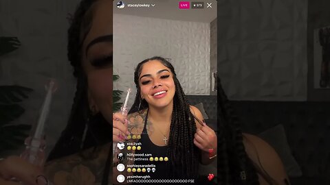 Tqstaceyy Instagram Live Talks God, Reading Bible More & New Change She’s Embarking On(06/04/23) pt2