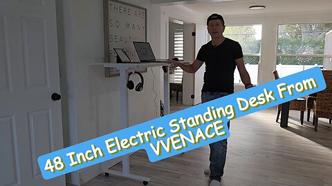 VVENACE 48" Electric Standing Desk Review | Adjustable Height Sit-Stand Desk (2024)