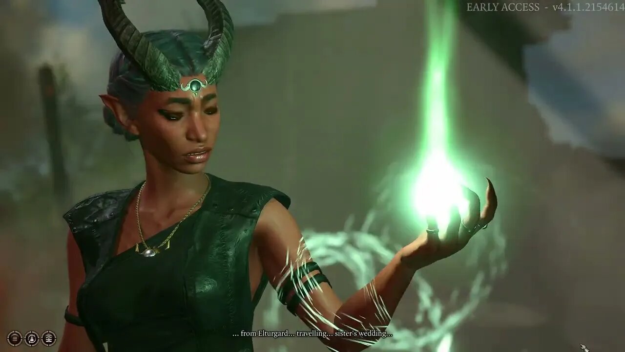 "...find...husband...inside!..." Baldur's Gate 3 Casting Speak with Dead on Mirileth