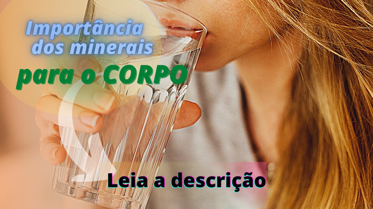 Importância dos minerais para o corpo humano