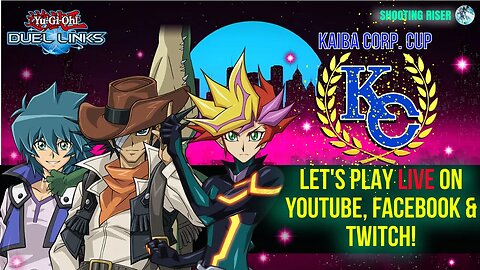 LET'S PLAY YUGIOH DUEL LINKS THE KC CUP DAY 1 #yugiohduelinks #letsplay #livestream
