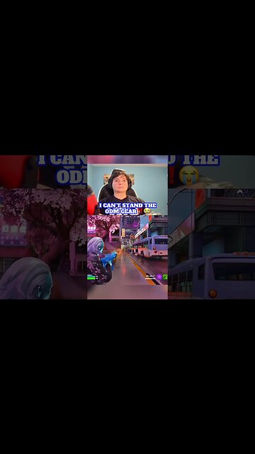 I’m NEVER Using The ODM Gear After This‼️😭 | #shorts #fortnite #gaming #funny