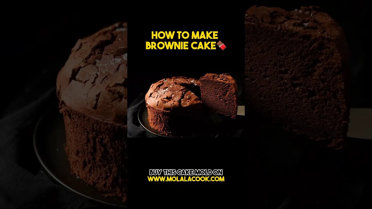 How to make brownie cake🍫