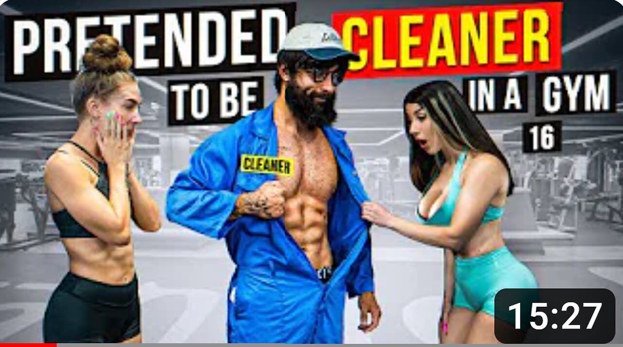 Elite Powerlifter Pretended to be a CLEANER | Anatoly GYM PRANK