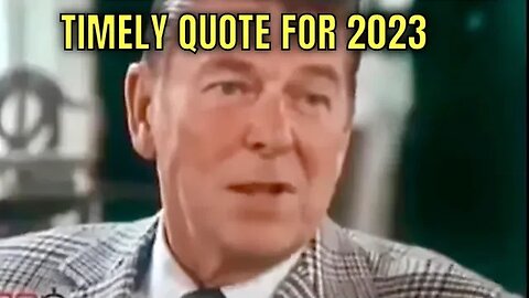 Reagan: "If Fascism ever comes to America, it will come in the Name of Liberalism." BOOM! 💥