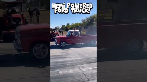 Hemi Powered Ford Truck Burnout! #shorts