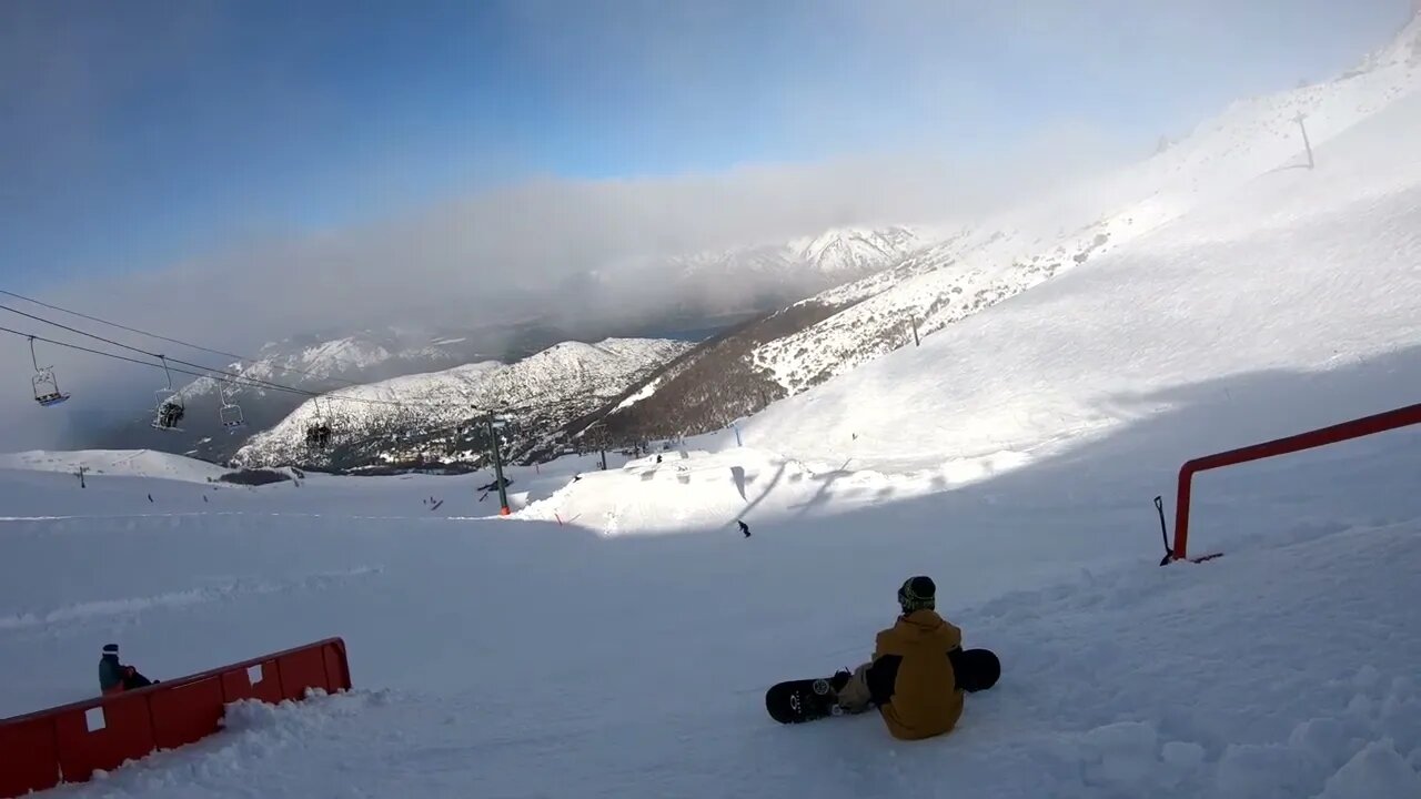 snowboard Catedral 2022 snowpark freeride y bosque con Javi Delfino y Mati Schmeisser-8