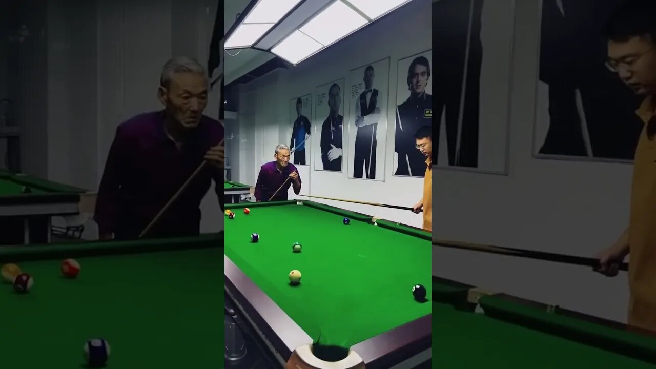 Funny Video Billiards #funny #funnyvideo #tiktok #humor #funnyvideos