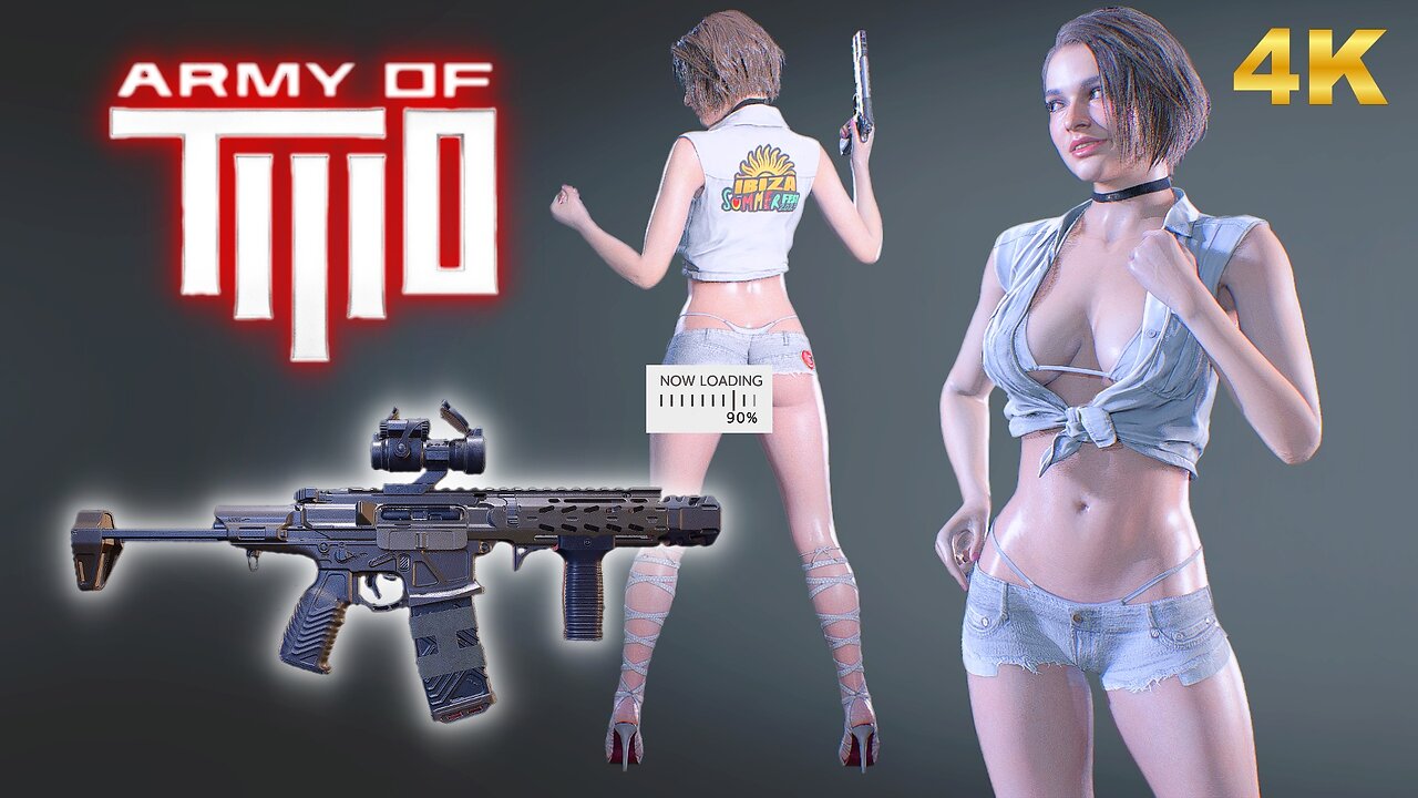 Resident Evil 3 | Jill Ibiza Summer Fest (white) 4K | DrSlumpX