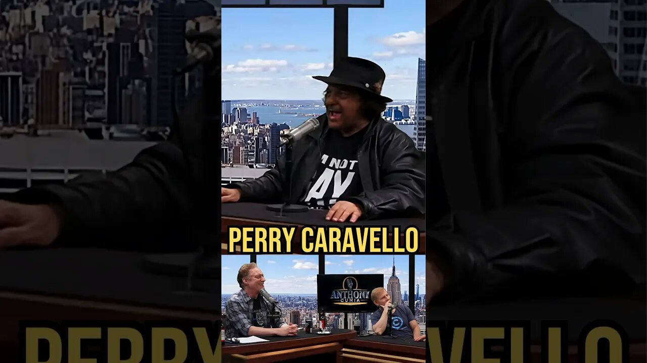 Internet legend, and all around crazy person, Mr. Perry Caravello