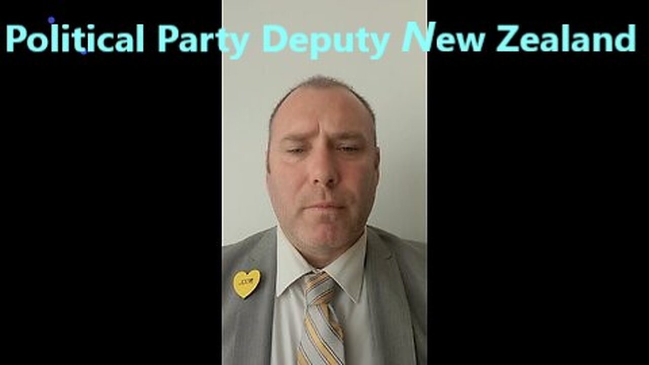 Breaking News New Zealand Political Party Deputy Leader Logan Courtney Important Message Liz Gunn Hiding