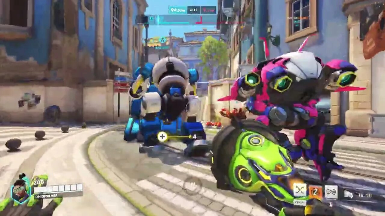 Overwatch 2 Competitive Gameplay as Lucio Dec 14