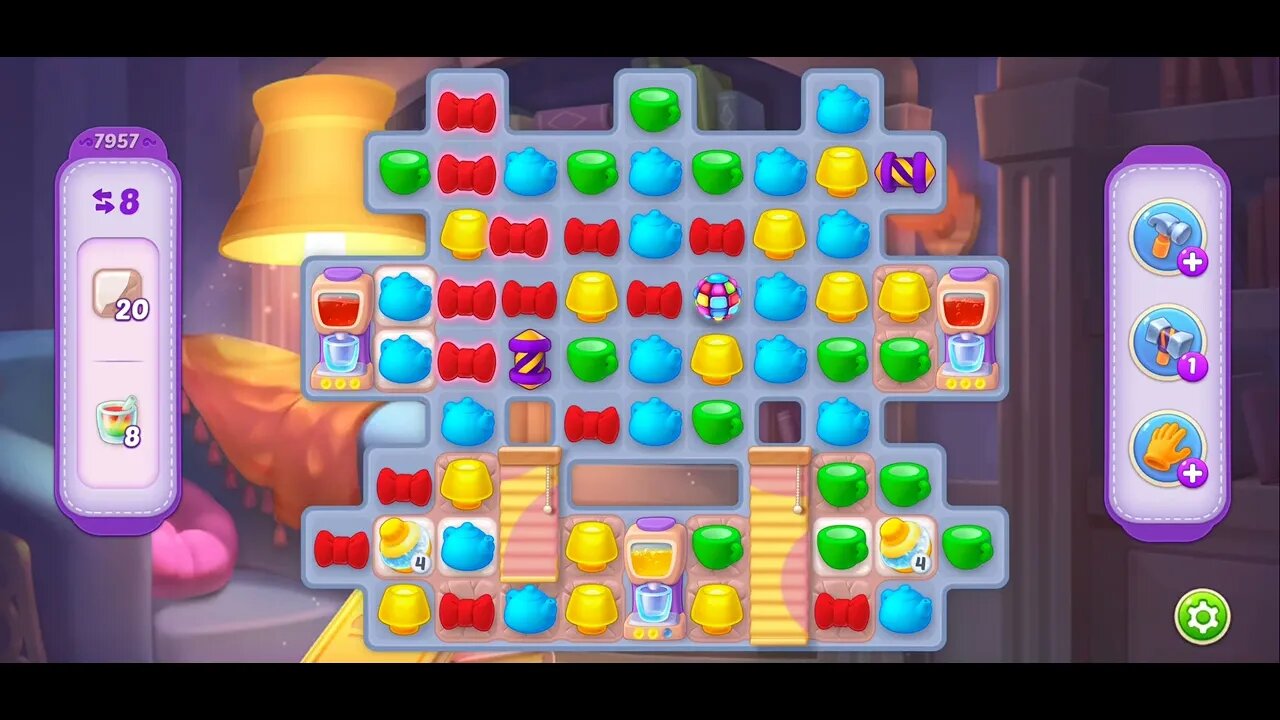 Playrix Homescapes Gameplay Walkthrough Level 7957