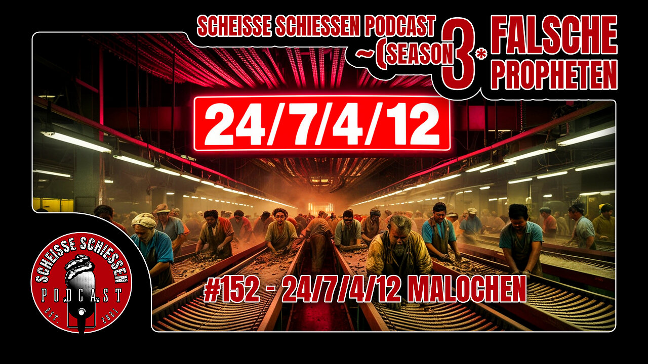 Scheisse Schiessen Podcast #152 - 24/7/4/12 malochen