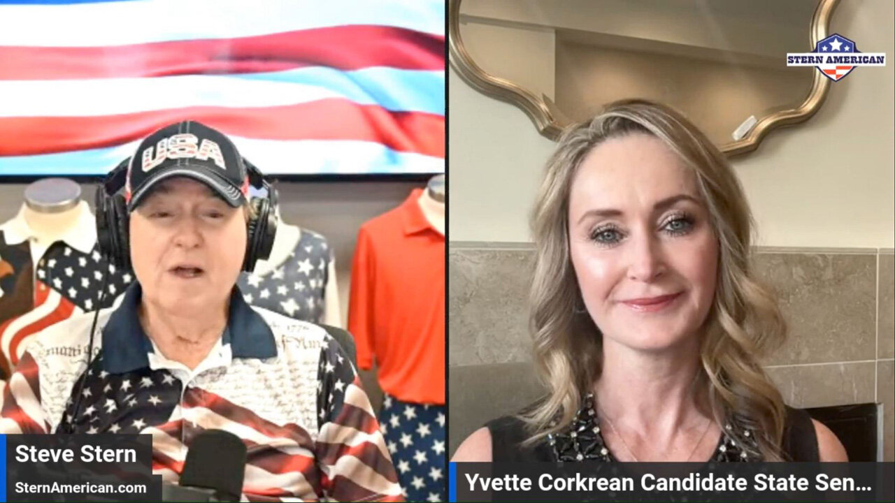 The Stern American Show - Steve Stern with Yvetta Corkrean, Candidate for State Senate D-11