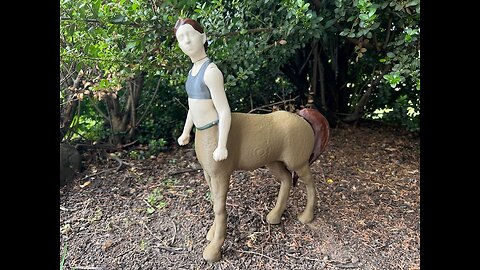 Personalized 3D Figure from a Scan "Centaur Sumayah"