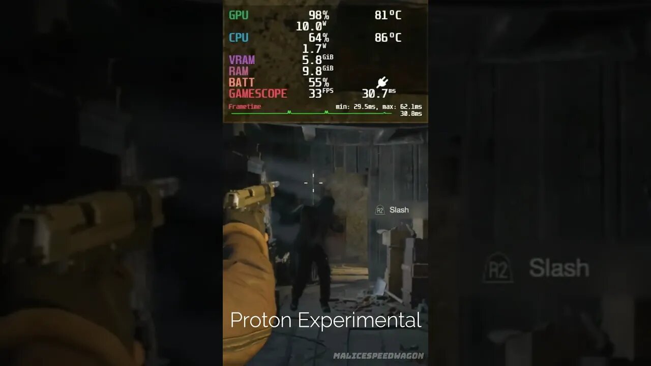 Resident Evil 4 Remake Chainsaw Demo | Steam Deck - Proton Experimental