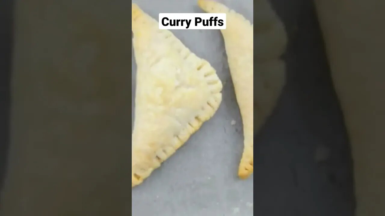 Curry Puffs with leftover curry