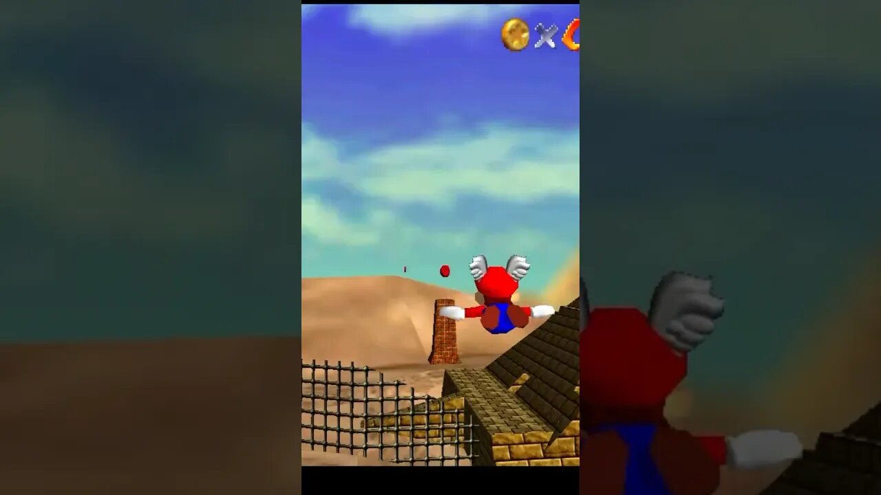 How to beat a Mario level in 30 seconds or less #shorts #mario #n64 #enterthecronic