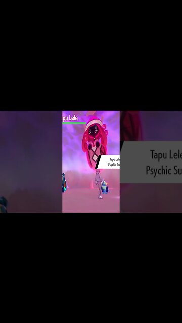 Pokémon Sword - Dynamax Tapu Lele Psychic Surge Ability
