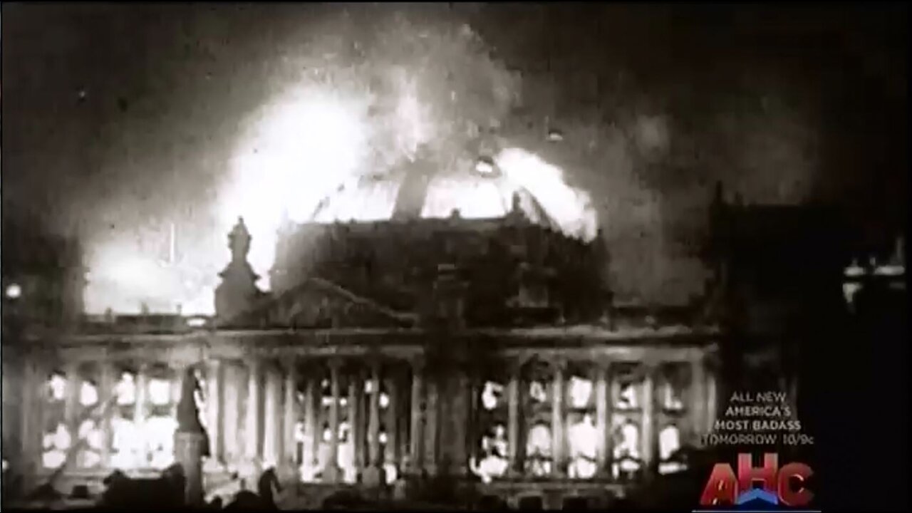 The Reichstag Fire - Hitler's means to destroy freedom and gain power