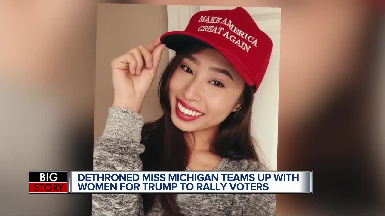 Former Miss World America Michigan Kathy Zhu to speak at Women for Trump event Friday