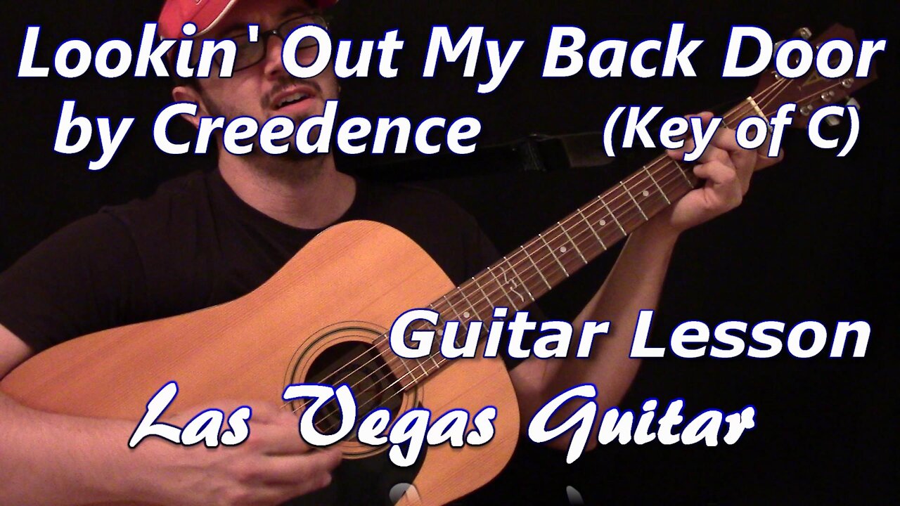 Lookin' Out My Backdoor by Creedence Guitar Lesson