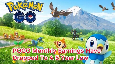 Pokémon Go Monthly Earnings Have Plummeted To Their Lowest In Five Years