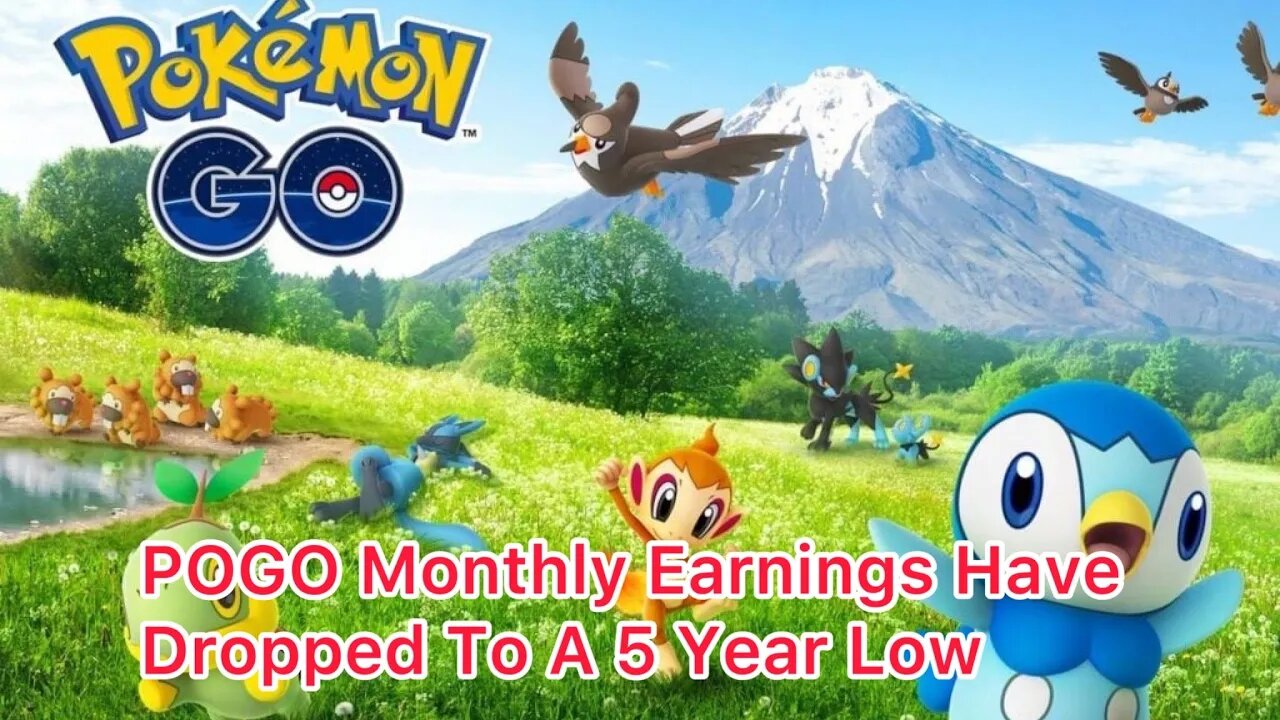 Pokémon Go Monthly Earnings Have Plummeted To Their Lowest In Five Years