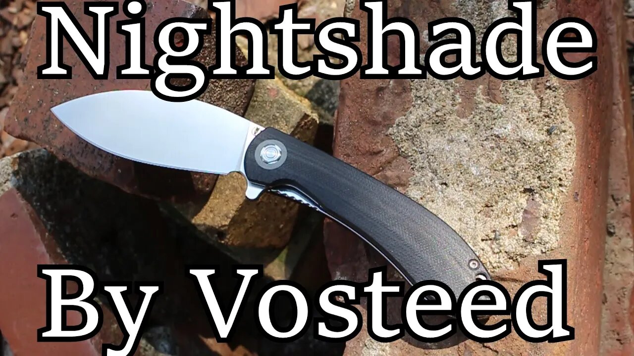 Vosteed Nightshade EDC knife Shillin Cutter inspired