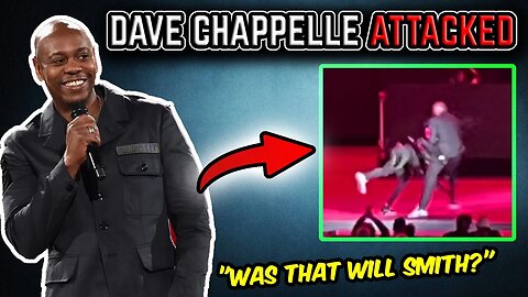 Dave Chappelle ATTACKED by ARMED man on stage!