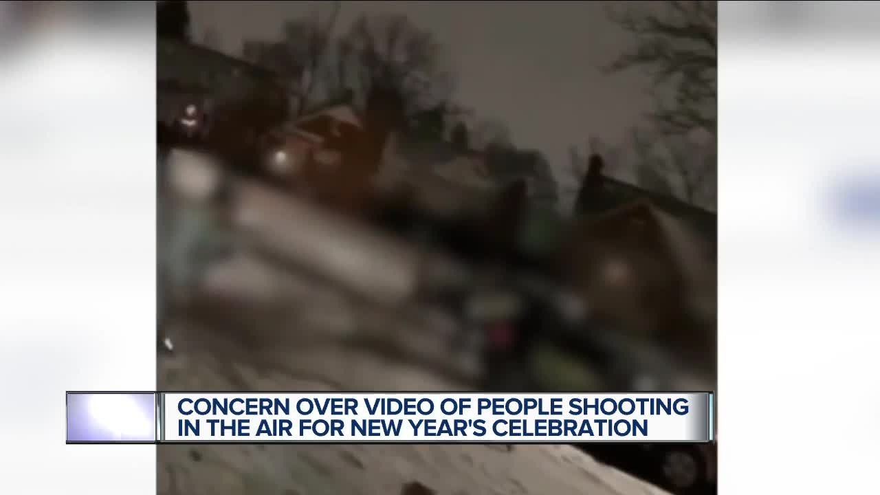 Video showing apparent celebratory gun fire sparks concern from police, residents in metro Detroit