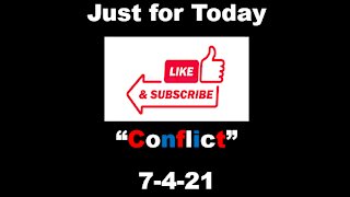 Just for Today - 7-4-21