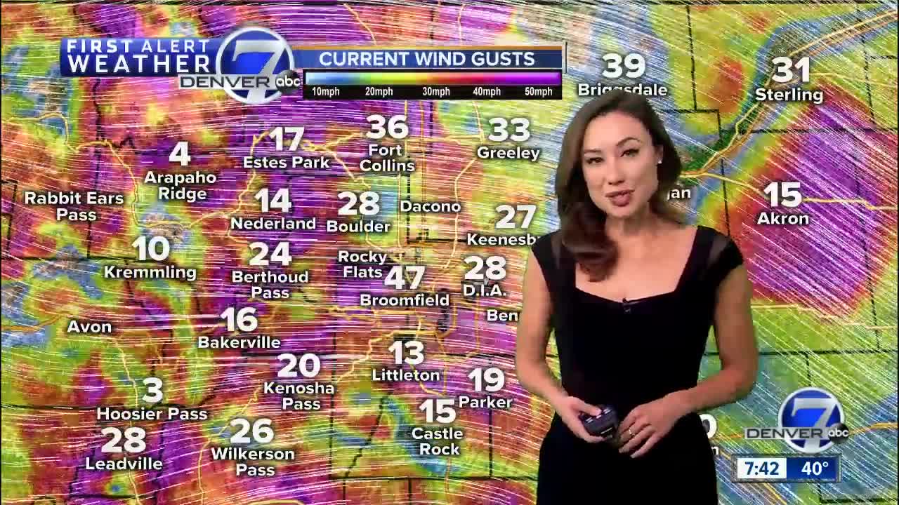 Very Windy Sunday in Denver