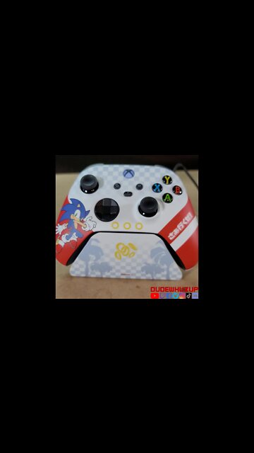 Sonic the Hedgehog Limited Edition Razer Xbox Series S/X Controller #shorts #sonic