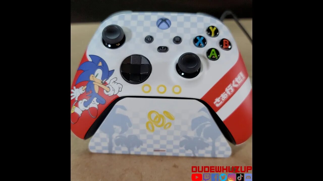 Sonic the Hedgehog Limited Edition Razer Xbox Series S/X Controller #shorts #sonic
