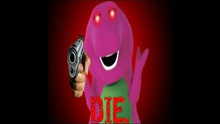 barney backwards