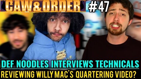 Def Noodles & Technicals - NOT BAIT! What WillyMac Got Wrong Vs Quartering