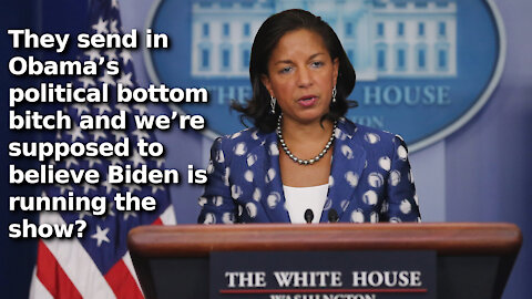 White House Has Sent in Susan Rice to Get Sinema and Manchin Onboard With Obama’s Build Back Better